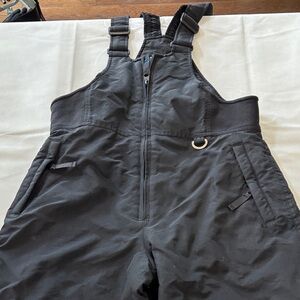 Kids Black Overalls